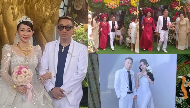 Danh ca Trường Vũ lộ ảnh về Việt Nam lấy vợ ở tuổi 61, diện mạo cô dâu trẻ khiến cộng đồng mạng xôn xao