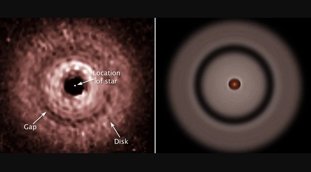 Một siêu Trái Đất mới đang thành hình trên bầu trời