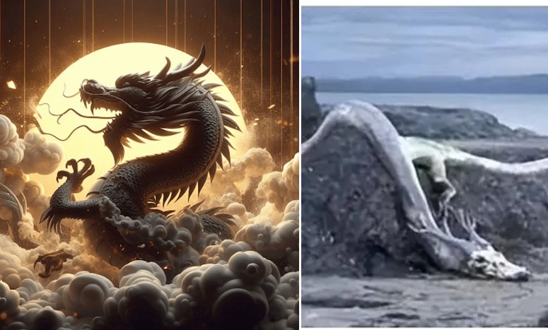 Rồng có thực sự tồn tại, sự kiện rồng rơi ở sông Tùng Hoa được hàng trăm người chứng kiến là sự thật ?