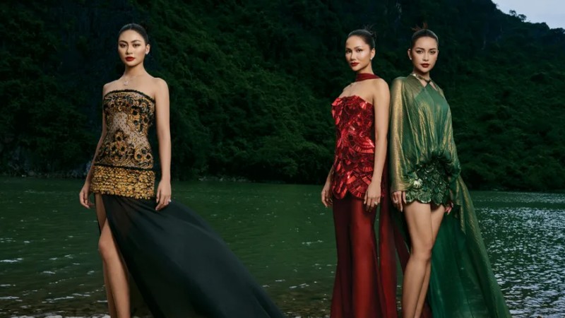 Hoa hậu H’Hen Niê, Ngọc Châu, Xuân Hạnh "hội ngộ" trong bộ ảnh thời trang