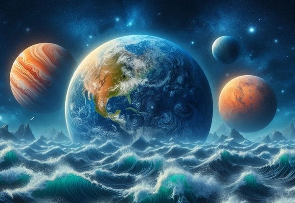 Thêm một hành tinh có sông, biển lộ ra giữa hệ Mặt Trời?