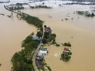 Nhiều khu vực ngoại thành Hà Nội bị ngập sâu, thiệt hại nặng nề