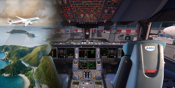 Japan Airlines mua thiết bị huấn luyện bằng công nghệ thực tế ảo cho máy bay A350