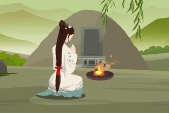 Ngày xưa thường có cảnh con cái bán mình để chôn cha, sao không tự đào hố mà chôn?