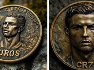 Cristiano Ronaldo có đồng tiền riêng