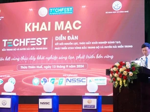 Techfest 2024 Bắc Trung Bộ và Duyên hải miền Trung: Liên kết để phát triển bền vững