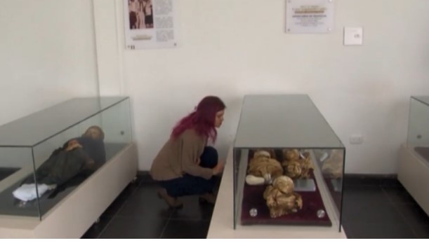 Kỳ lạ bảo tàng xác ướp tự nhiên ở Colombia