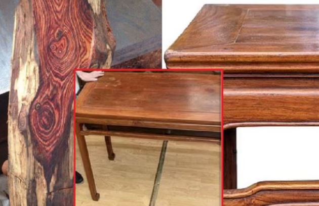 Chiếc bàn cũ kĩ bị vứt xó hóa ra lại là báu vật 400 tuổi làm từ gỗ sưa, được giới sưu tầm cổ vật Á - Âu ra sức truy lùng