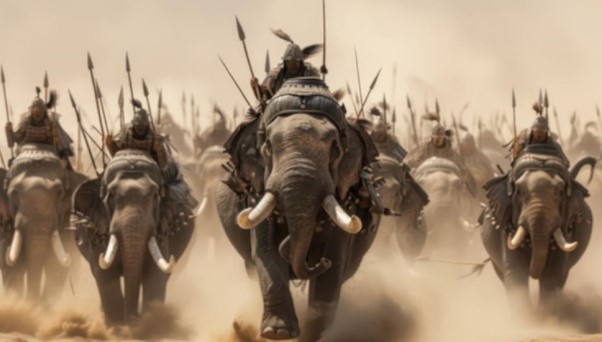 Voi chiến thời cổ, chiến binh trong các cuộc giao tranh