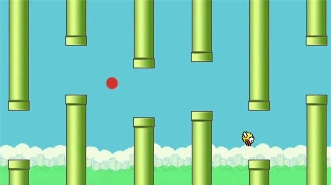 Lối chơi đơn giản và có phần vô tri của Flappy Bird lại gây nghiện và có được thành công không tưởng. Ảnh: Sưu tầm