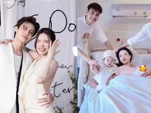 Tuấn Dương được nhiều người tấm tắc khen ngợi chỉ vì một hành động với vợ sau sinh, chị em phụ nữ đua nhau 'xin vía'