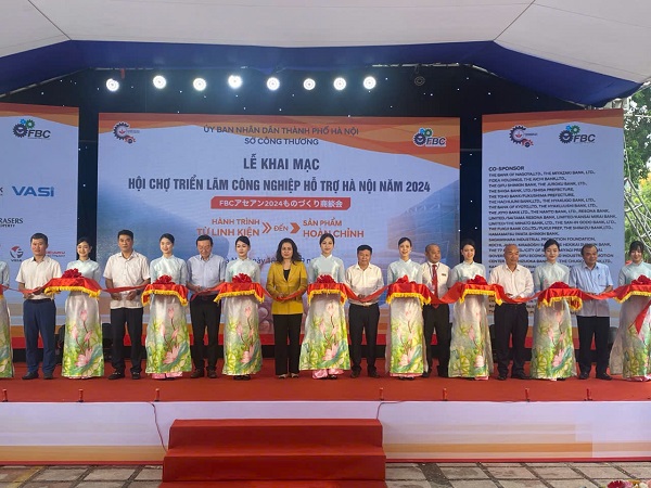 Hội chợ triển lãm công nghiệp hỗ trợ Hà Nội 2024 thu hút nhiều tập đoàn lớn