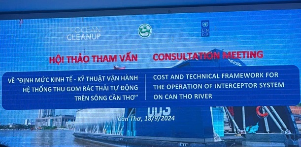  Cần Thơ: Tháo gỡ vướng mắc trong vận hành hệ thống thu gom rác tự động trên sông 