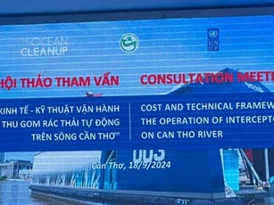 Cần Thơ: Tháo gỡ vướng mắc trong vận hành hệ thống thu gom rác tự động trên sông