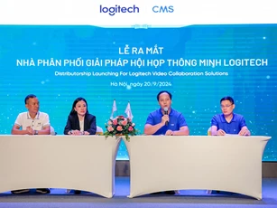 Logitech bắt tay CMS đưa giải pháp hội họp thông minh tới các doanh nghiệp