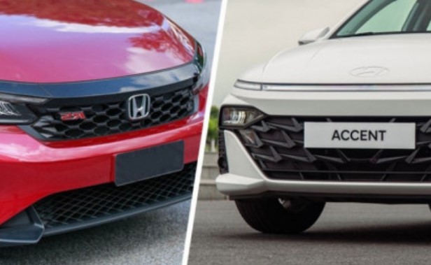 Mua xe sedan dưới 600 triệu,  chọn Honda City RS hay Hyundai Accent 1.5 AT?