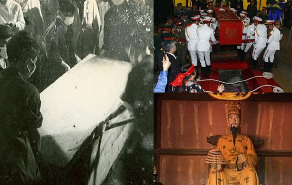 Mộ cổ vua Lê chưa xác ướp 200 năm vẫn nguyên vẹn, cảnh tượng dưới vải che mặt gây chấn động