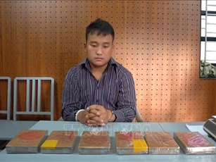 Triệt phá thành công chuyên án, thu 6 bánh heroin