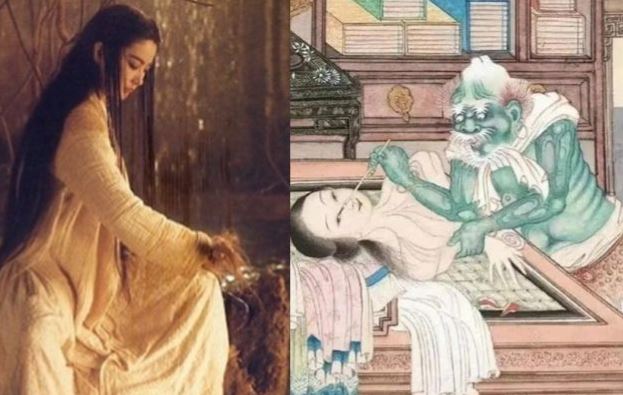 Bí ẩn bức tranh ma nữ vô danh thời nhà Thanh, phóng to lên 10 lần càng thấy ám ảnh tột độ