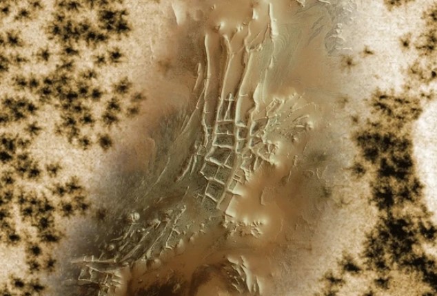 NASA tìm ra sự thật về "nhện Sao Hỏa" ở "thành phố Inca"