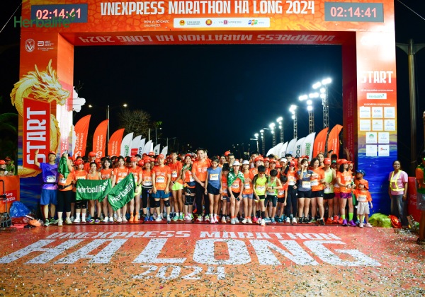 Herbalife tiếp tục tài trợ dinh dưỡng cho VnExpress Marathon Hạ Long 2024