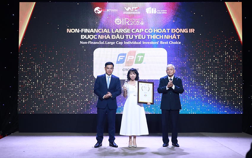 FPT nhận cú đúp giải thưởng tại IR Awards 2024