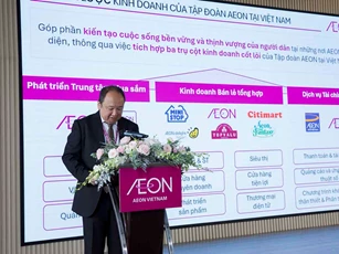 AEON sẽ phát triển đa dạng loại hình bán lẻ tại Việt Nam