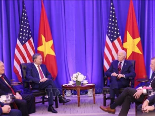 Tổng Bí thư, Chủ tịch nước Tô Lâm gặp Tổng thống Hoa Kỳ Joe Biden