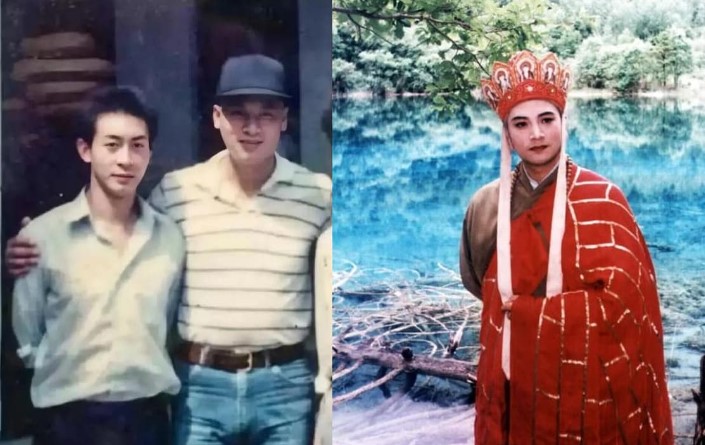 Ảnh hiếm thời trẻ của 'Đường Tăng' Trì Trọng Thụy và 'Tôn Ngộ Không' Lục Tiểu Linh Đồng chụp vào những năm 1980 gây sốt