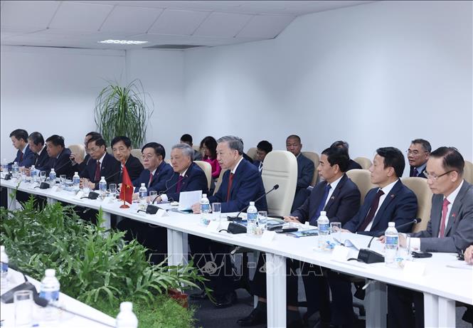 Tổng Bí thư, Chủ tịch nước Tô Lâm hội kiến Thủ tướng Chính phủ Cuba
