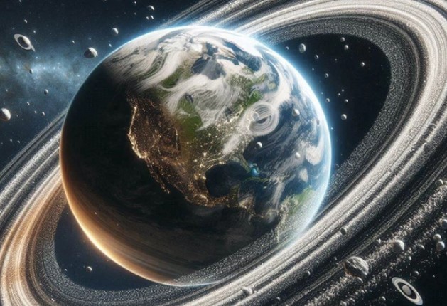 Trái Đất có vành đai giống Sao Thổ nhưng bị rơi mất