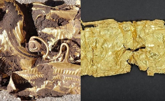 Người nông dân tìm thấy tấm vàng mỏng khi đang đào củ cải, không ngờ làm giới khảo xôn xao 1 phen