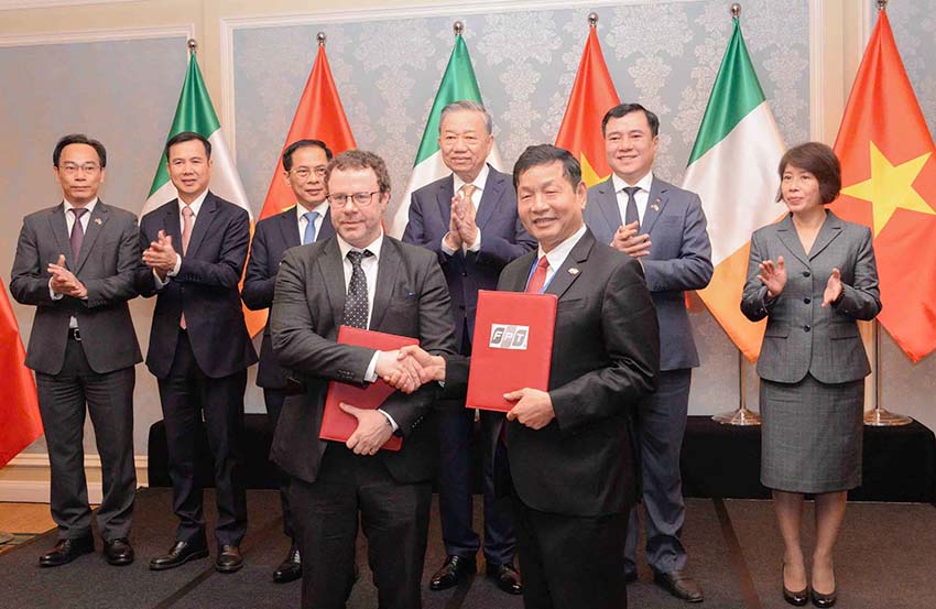 Bắt tay đối tác Ireland phát triển nhân lực công nghệ, thúc đẩy ứng dụng AI