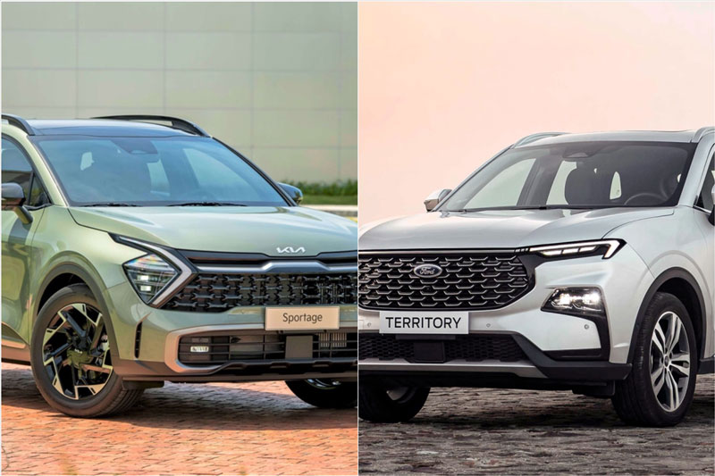 Ford Territory và KIA Sportage: Lựa chọn nào cho xe gầm cao cỡ C?