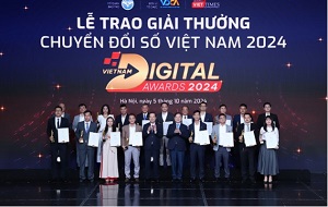 Tập đoàn Điện lực Việt Nam nhận 2 giải thưởng Chuyển đổi số Việt Nam 2024
