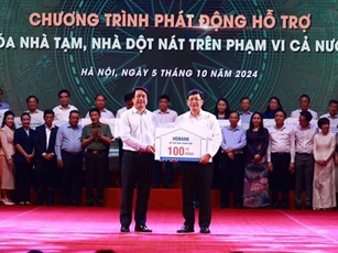 HDBank đóng góp 100 tỷ đồng hưởng ứng đợt cao điểm xóa nhà tạm, nhà dột nát