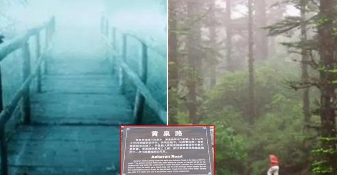 Con đường ‘Hoàng Tuyền’ cực kì đáng sợ bị cấm ở Trung Quốc, chỉ vào mà không thể ra