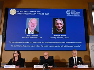 Giải Nobel Vật lý 2024 vinh danh phát minh về học máy sử dụng mạng lưới thần kinh nhân tạo