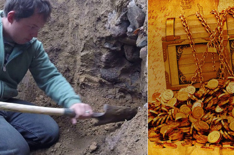 Người đàn ông đào được vàng bạc dưới móng nhà, không ngờ cảnh sát nhanh chóng ập đến tịch thu toàn bộ