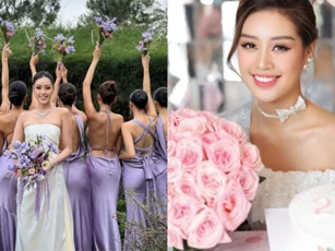 Hoa hậu Khánh Vân chính thức tung ảnh cưới, danh tính 10 phù dâu mới là điều đáng bàn