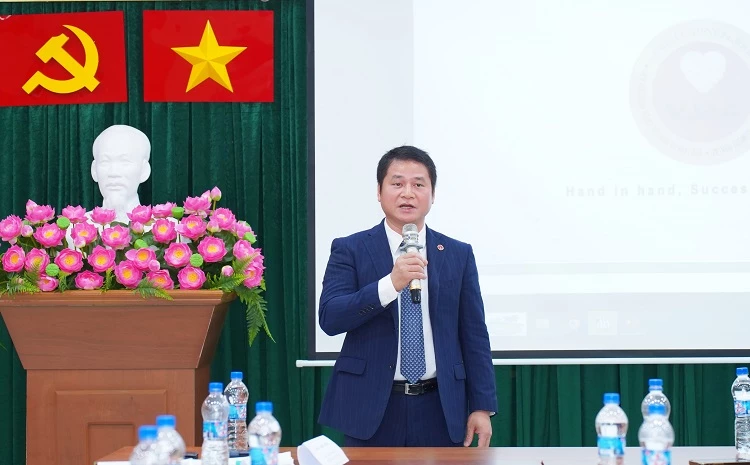Ông Tạ Đức Minh – Tham tán Thương mại Việt Nam tại Nhật Bản,cung cấp thông tin về tình hình hợp tác thương mại Nhật - Việt.