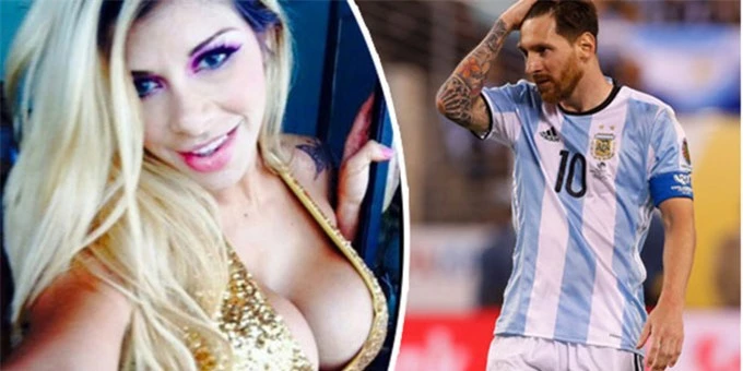 Messi “say nắng” trước Sabrina Ravelli