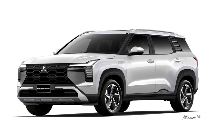 Đây sẽ là thiết kế của Mitsubishi Xforce phiên bản 7 chỗ sắp ra mắt cuối tháng này?