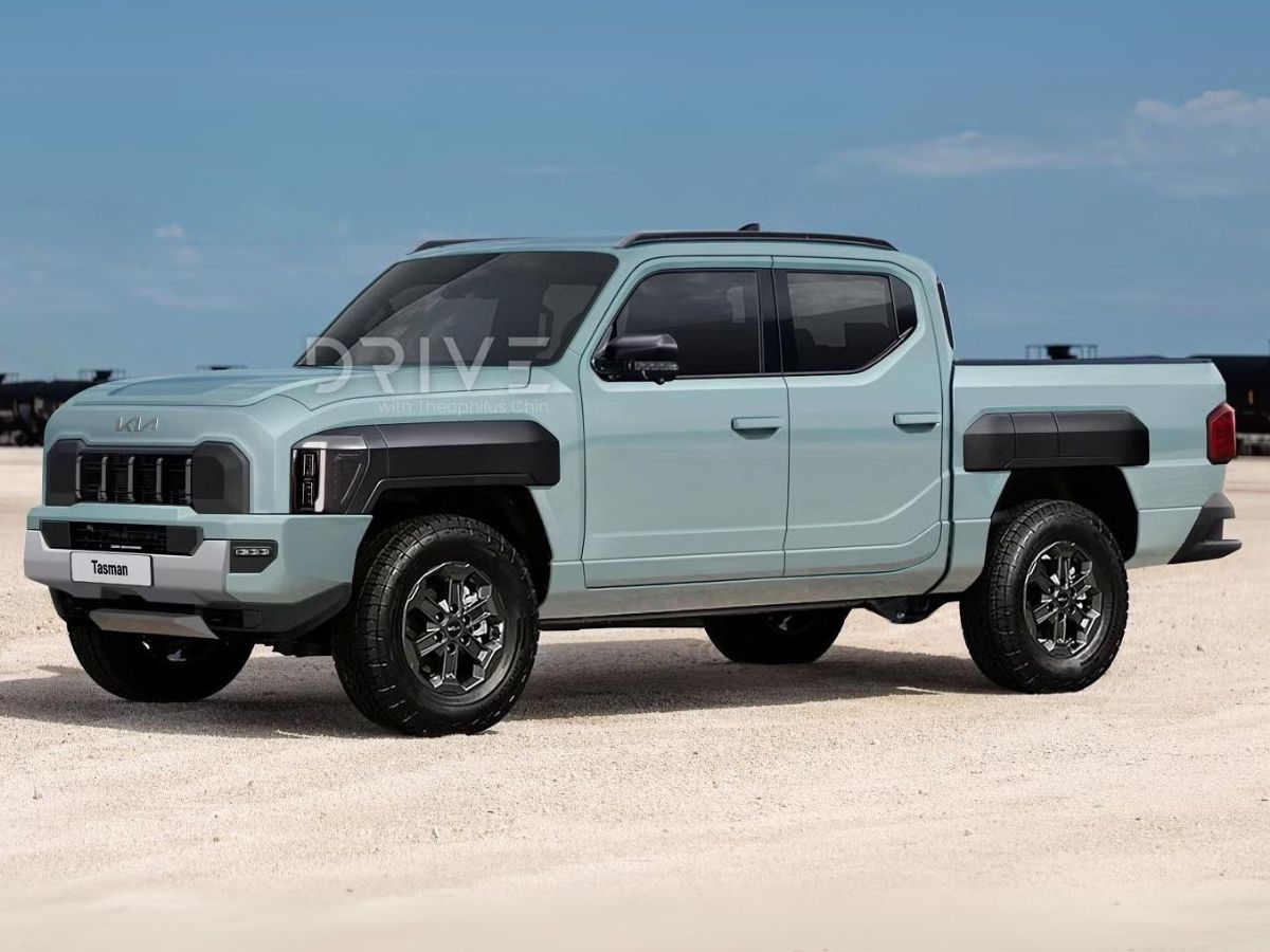 Bán tải Kia Tasman chính thức xác nhận thời điểm trình làng