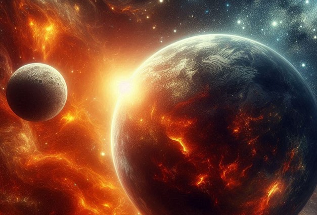 Mặt Trăng của Trái Đất là "vật thể bị đánh cắp"?