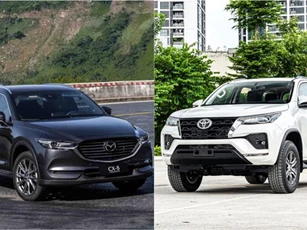 Toyota Fortuner và Mazda CX-8: Siêu phẩm nào sẽ thống trị phân khúc?