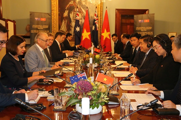 Úc xếp 21/149 quốc gia đầu tư vốn vào Việt Nam