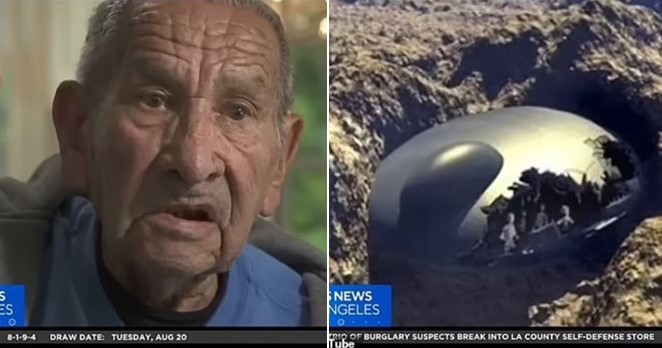 Người đàn ông tuyên bố có bằng chứng cho 1 vụ va chạm UFO và người ngoài hành tinh chạy trốn khỏi con tàu