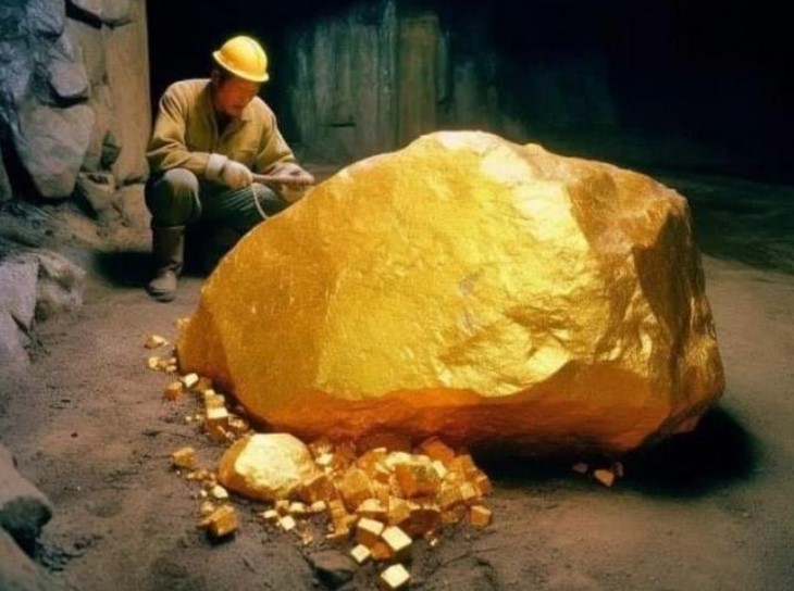 Cục vàng nổi lộ thiên nặng 45 tấn nằm sát Việt Nam nhưng không ai khai thác, vì sao?