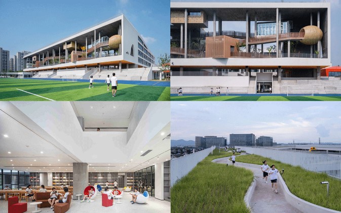 Ngôi trường được vinh danh Tòa nhà Thế giới 2023: Giảng đường lộ thiên, công viên trên tầng thượng